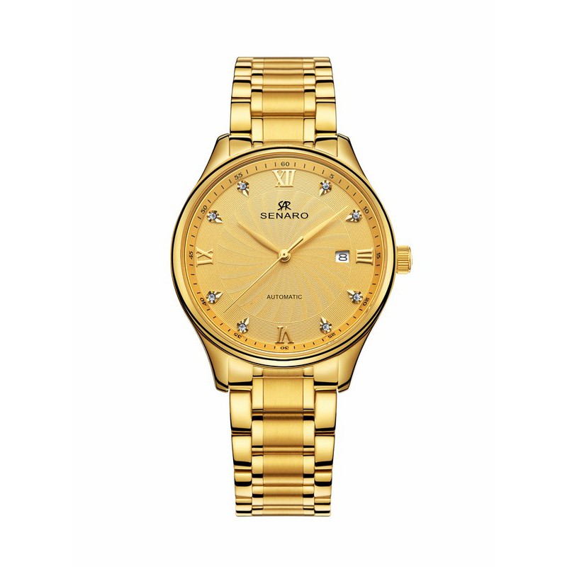 Đồng hồ nam Automatic Sunshine SAR9001G.GGG.1 thương hiệu SENARO