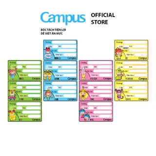 Nhãn vở Campus - Zodiac - 24 Nhãn/1 Túi