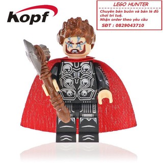 Xếp hình Marvel Superheroes Thân sấm Thor phiên bản End Game