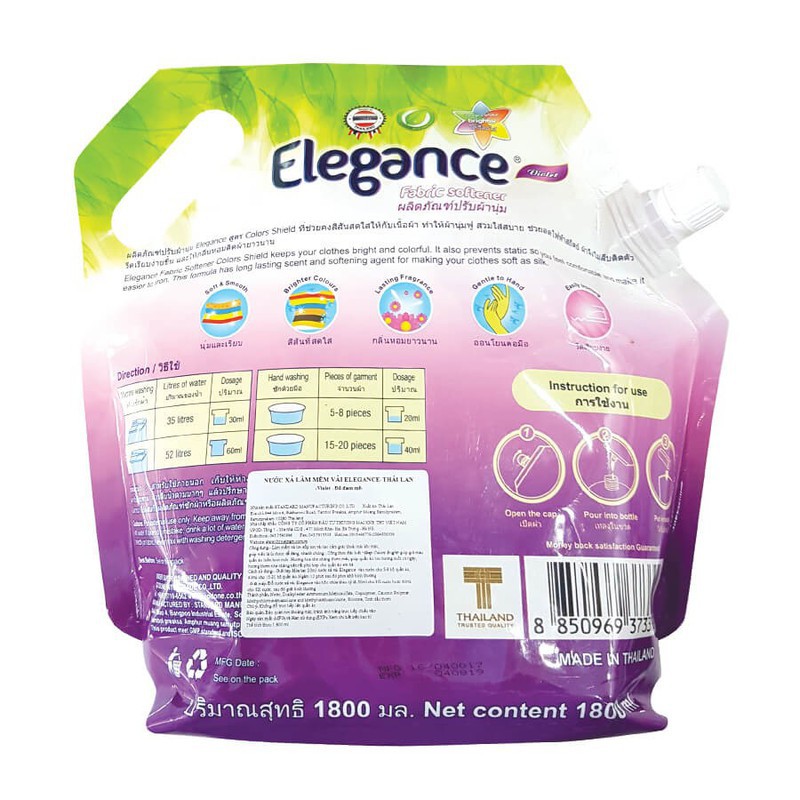 Nước xã Elegance 1800ml