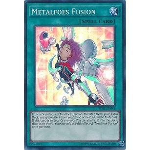 Thẻ bài Yugioh - TCG - Metalfoes Fusion / TDIL-EN061'