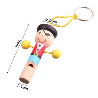  Còi gỗ hình nhân vật