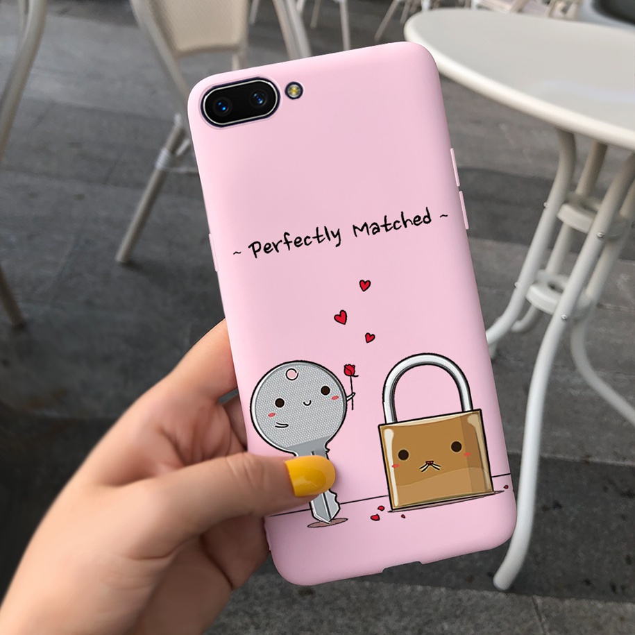 Ốp Điện Thoại Silicon Mềm Chống Sốc Cho Oppo A3s A12e A3s A 3s CPH1803 CPH1853 CPH1809 RealmeC1 A1603