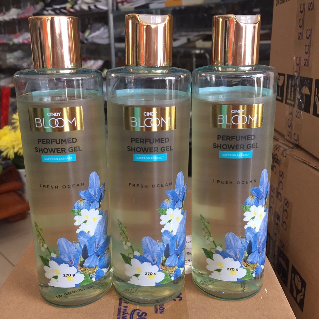 Sữa Tắm Nước Hoa Cindy Bloom Fresh Ocean 270g