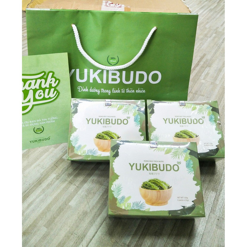 [CHÍNH HÃNG] Rong Nho Tách Nước Yukibudo | BigBuy360 - bigbuy360.vn
