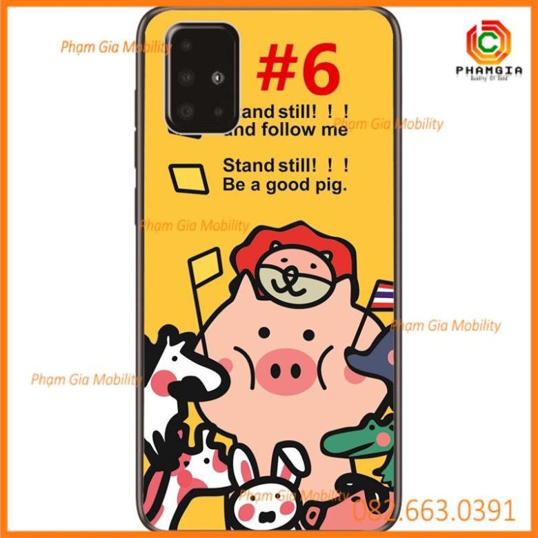 Ốp lưng hình dễ thương kute Samsung Galaxy A91/A81/A71/A51/A21/A01 / Note 10 Lite/S10 Lite
