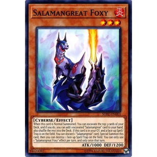 Thẻ bài Yugioh - TCG - Salamangreat Foxy / SOFU-EN003'