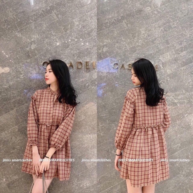 Váy bbd tay lỡ