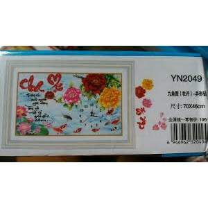 Tranh đính đá AB CHA MẸ (YN2049)70×46cm chưa đính