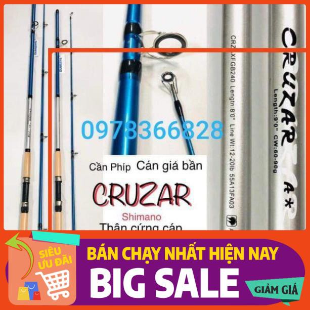 Cần câu SHIMANO CRUZAR 2 khúc rỗng 3m