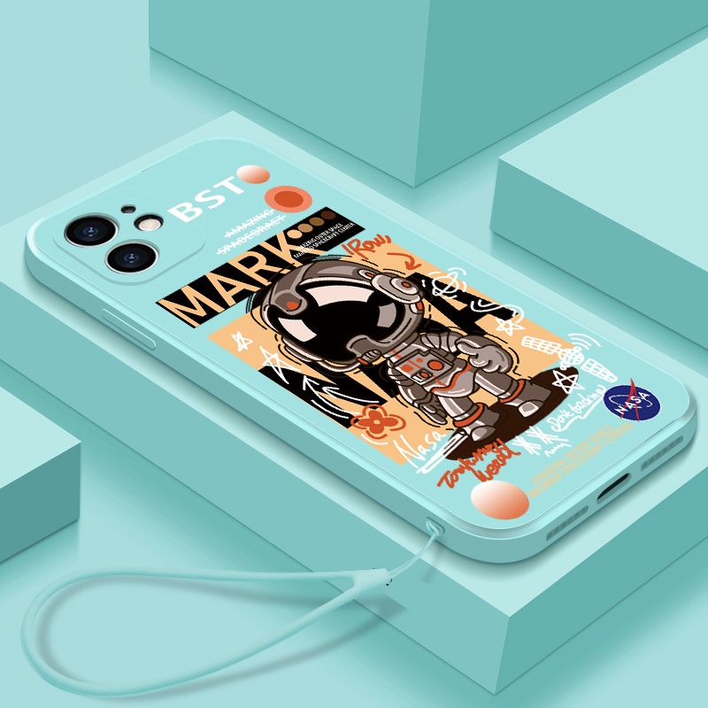Ốp Điện Thoại Tpu Hình NASA Cho iPhone 7 8 Plus iPhone X XS Max iPhone 6 6s Plus 7Plus XR SE 2020