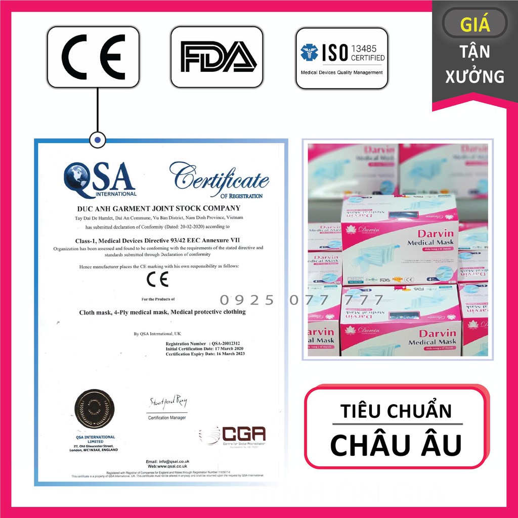 [Bình Ổn Giá] 50 chiếc khẩu trang y tế 4 lớp, khẩu trang kháng khuẩn cao cấp xuất khẩu RECOIN, DRAVIN | BigBuy360 - bigbuy360.vn