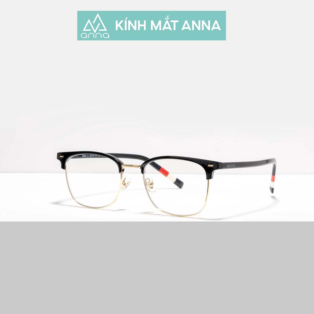 Gọng kính mắt thời trang nữ ANNA cho người cận dáng tròn thiết kế Hàn Quốc 380CN009