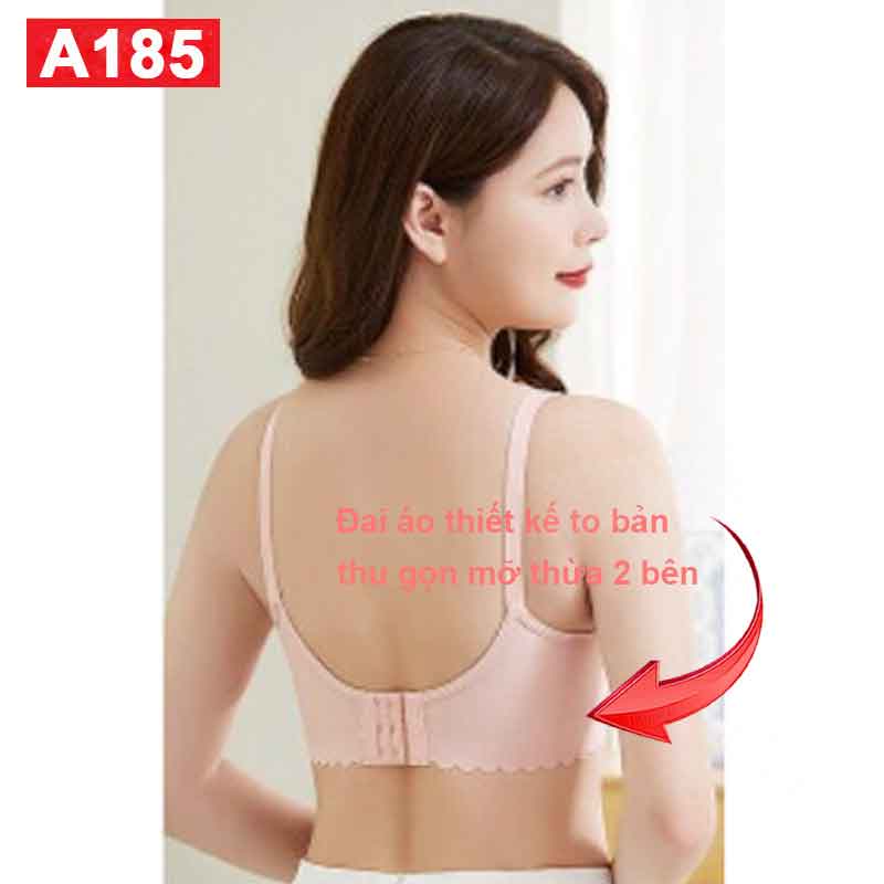 Áo lót ngực bầu cho bé con bú SU ĐÚC không gọng nâng ngực đồ lót chip bà bầu 185