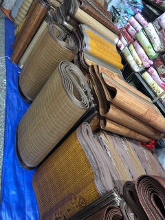 Chiếu tre chiếu trúc tăm vân gỗ