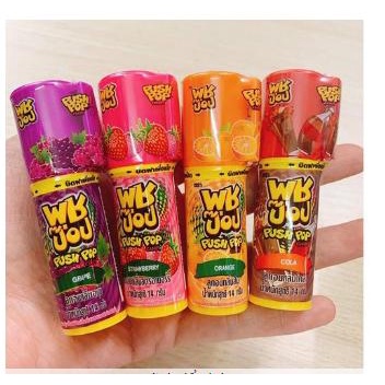 [Giá Sỉ] Hộp 12 thỏi kẹo son môi Thái Lan đủ 4 vị siêu ngon