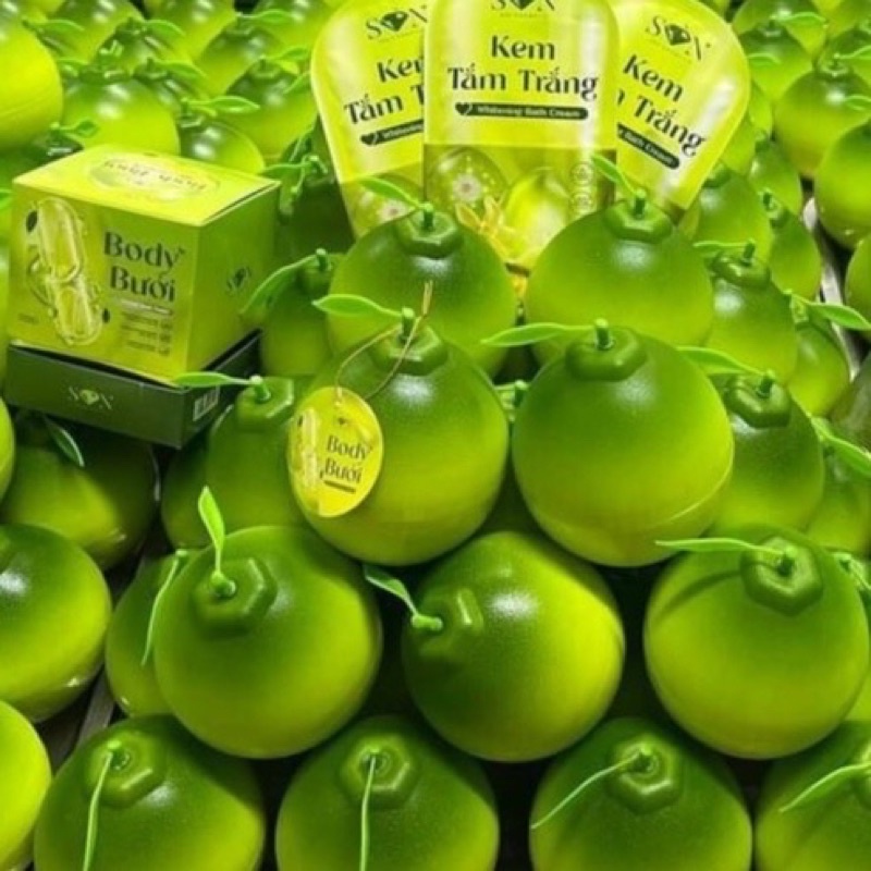 [ Chính Hãng - Mua 1 Được 3 ] Kem Body Bưởi Tặng Kèm Tắm Trắng - Tẩy Tế Bào