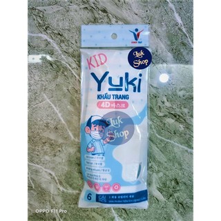 Khẩu trang kháng khuẩn 4d yoki cho trẻ em