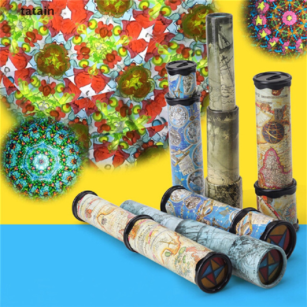 [TAT] 21CM Pop Kaleidoscope Children Toys Kids Educational Science Toy Classic CVX