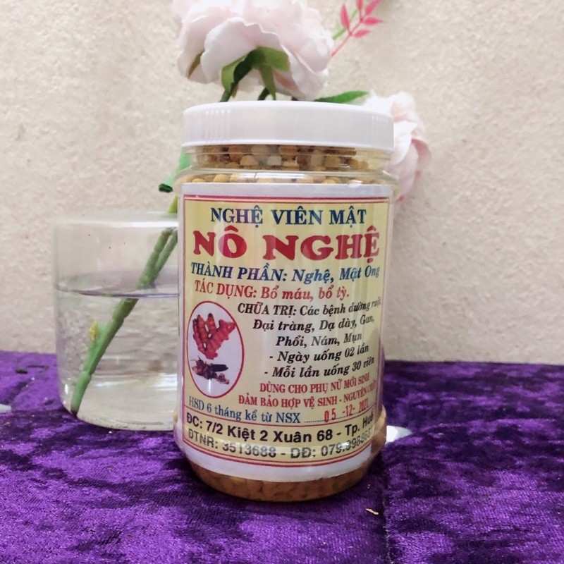 Viên Nghệ Mật Ong Nguyên Chất, Làm Đẹp Da, Hỗ Trợ Người Đau Dạ Dày, Tốt Cho Phụ Nữ Sau Sinh