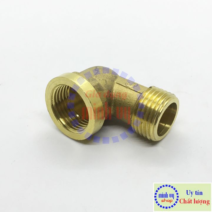 Co nối ống điếu 21mm (1/2&quot;) đồng đúc