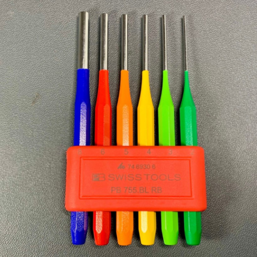 BỘ ĐỤC CHỐT NHIỀU MÀU PB SWISS TOOLS 746930 6 CÂY