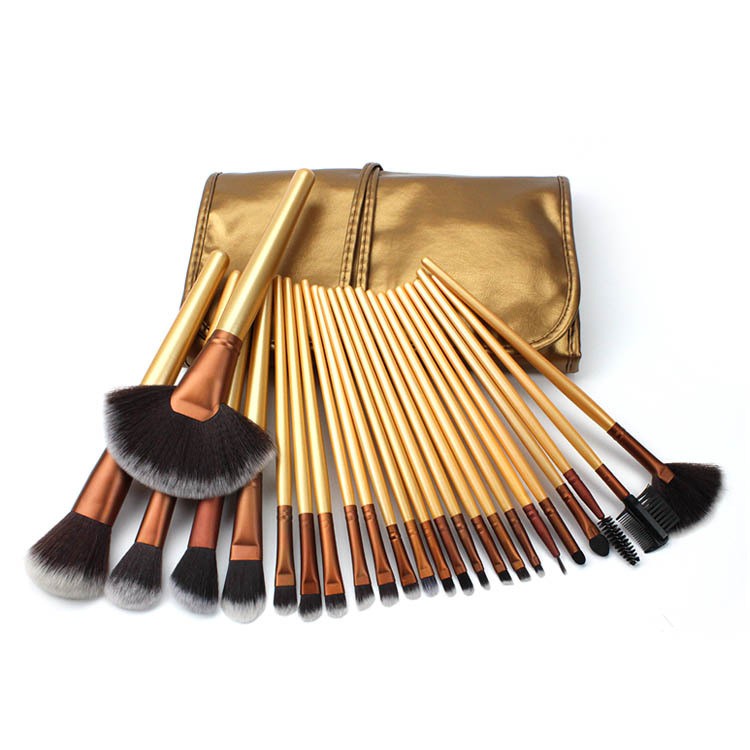 Set 24 cọ trang điểm GDTIMA tay cầm bằng tre cao cấp