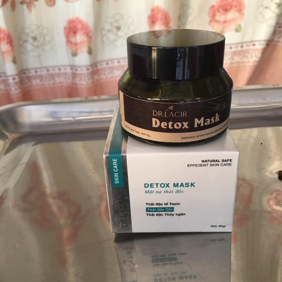 [Hộp To] Mặt Nạ Thải Độc Lamer Dr.lacir  - Detox Mask, Thải chì, thải corticoid, hút dầu nhờn