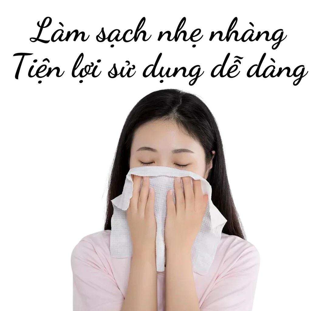 Khăn khô đa năng lau mặt mềm mịn siêu tiện lợi K01