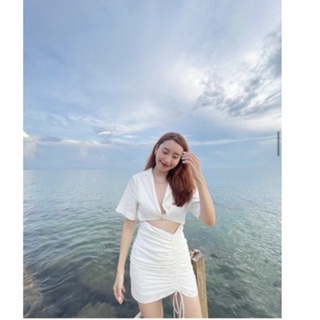 Đầm trắng zara
