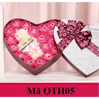 Hoa Hồng hộp trái tim