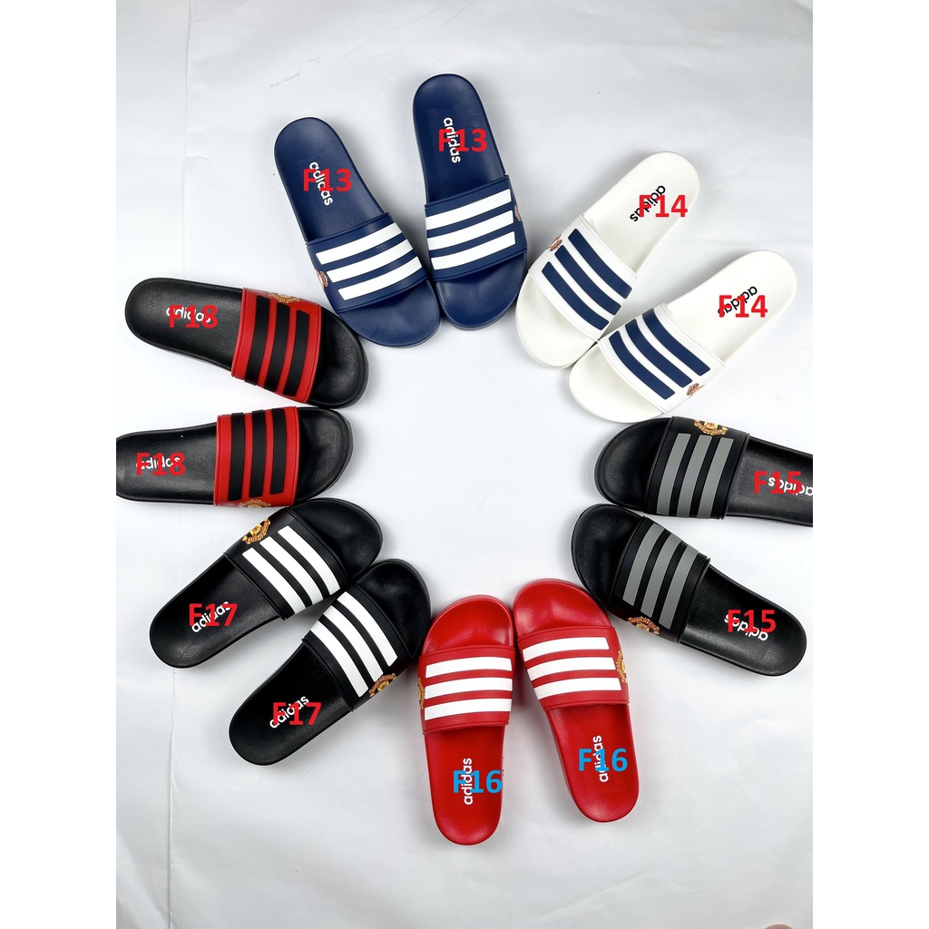 [FREE SHIP] Dép Nam adidas cao cấp, Dép đẹp chống nước, Dép đế chữ Adidas, Dép In hình Đội Tuyển Bóng Đá Cực HOT