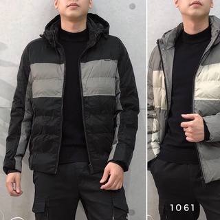 Áo phao LÔNG VŨ nam MŨ RỜI cao cấp đại hàn BIGSIZE thời trang xuất khẩu APHA 59 - 1061