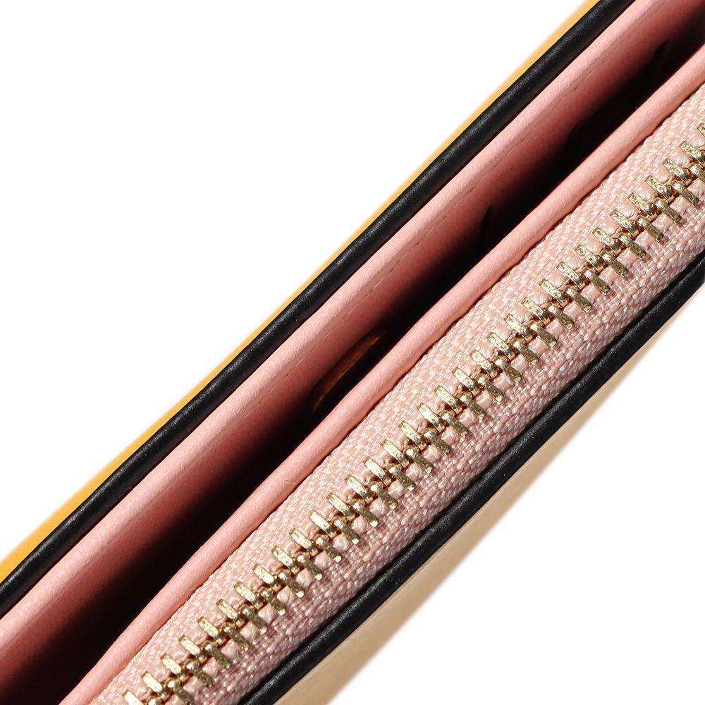 PATH Ví Ngắn Đựng Tiền Xu Nhiều Ngăn Có Khóa Kéo In Họa Tiết Hoa Cúc Nhỏ Đính Nơ Xinh Xắn Thời Trang Cho Nữ