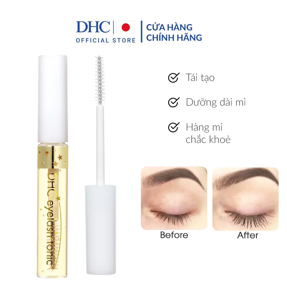 Dưỡng Mi DHC,tinh chất dưỡng mi dhc 6.5ml Eyelash Tonic nhật bản chính hãng