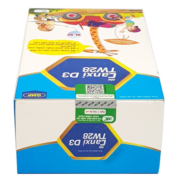 Cốm Canxi D3 TW28, hỗ trợ bổ sung canxi cho cơ thể
