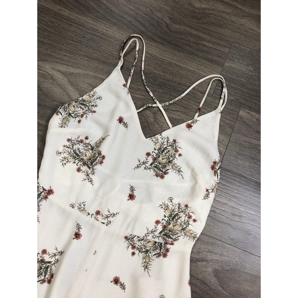 Jumpsuit dây hoa
