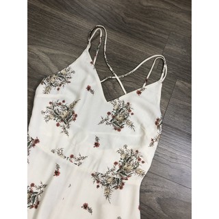 Jumpsuit dây hoa