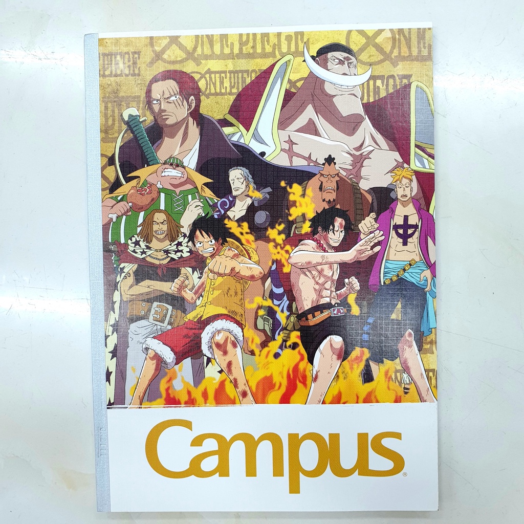 Vở Campus B5 Kẻ Ngang Có Chấm 200 Trang ĐL 70 One Piece