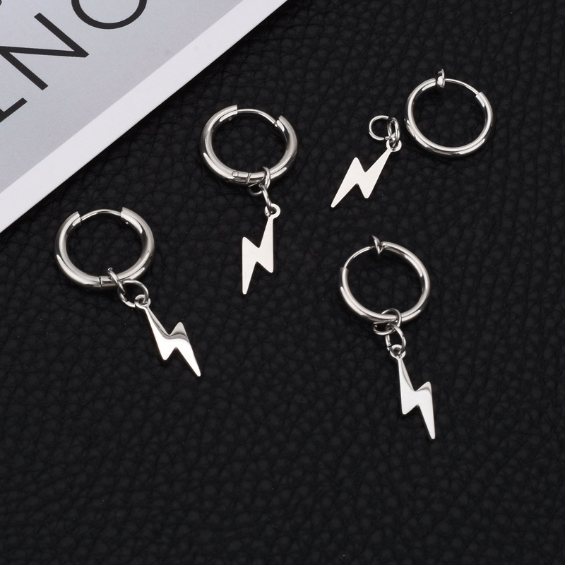 Bông Tai Dạng Kẹp 19A1341 Đơn Giản Hợp Thời Trang Phong Cách Hàn Quốc Cho Cặp Đôi