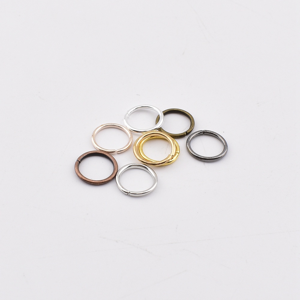 Gói 200 Vòng Nối 3-7mm 9 Màu Làm Trang Sức Thủ Công