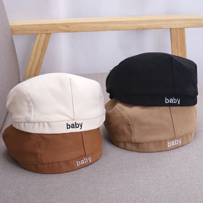 Mũ beret trẻ em, Mũ nồi mỏ vịt phong cách Anh quốc lịch lãm cho bé trai bé gái từ 3-5 tuổi mẫu mới nhất MN03