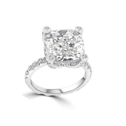 Nhẫn Đeo Tay Kim Loại Đính Đá Màu Thời Trang Cho Nữ