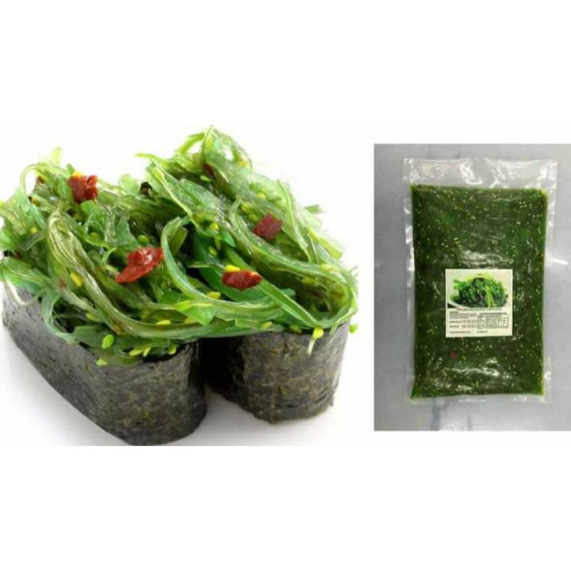 Salad rong biển tươi trộn mè Chuka Wakame Nhật Bản Nissi / Frozen seasoned Seaweed