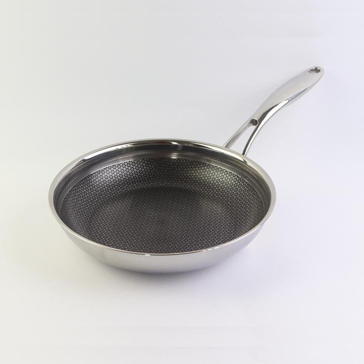 Chảo chống dính sâu lòng 30cm Kimscook Blackcube 3 lớp đúc liền inox 304 đáy từ nắp kính hàng chính hãng, bảo hành 2 năm