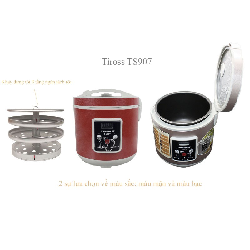 Máy làm tỏi đen Tiross TS907 công nghệ ba lan