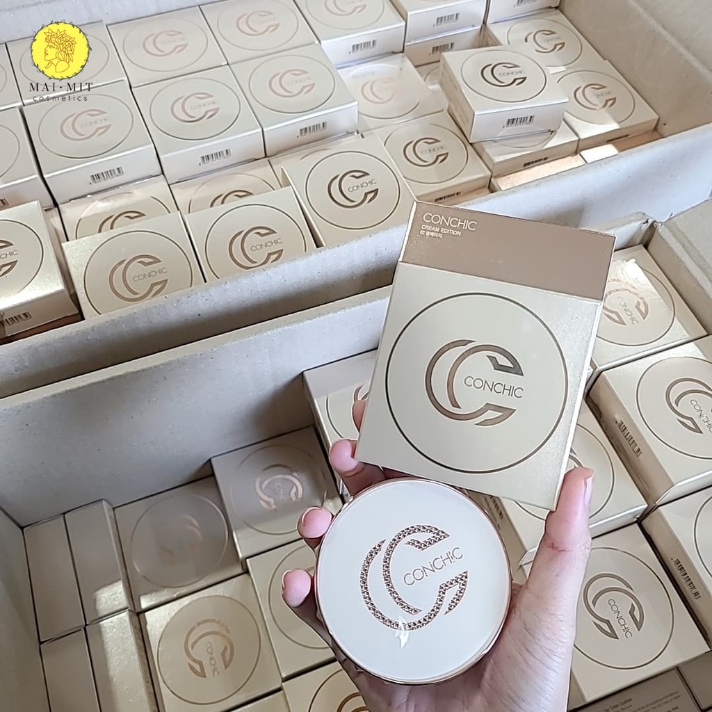 Phấn nước Tonymoly Conchic giúp dưỡng ẩm, che phủ khuyết điểm, nâng tone da | BigBuy360 - bigbuy360.vn