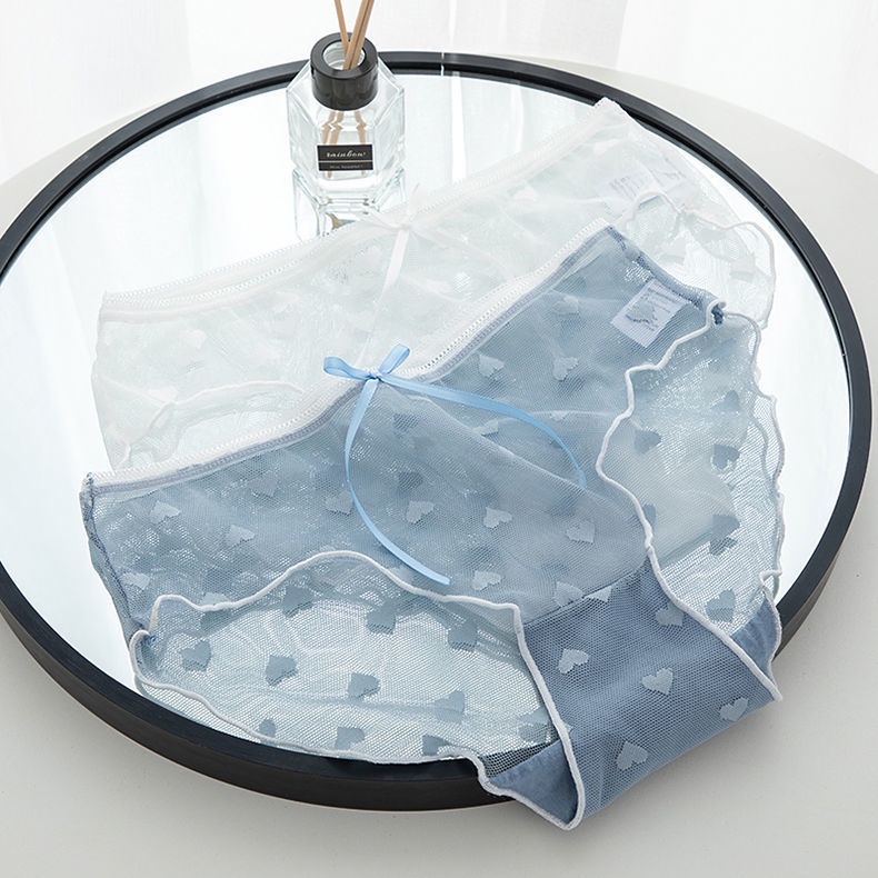 Quần Lót Cotton Phối Ren Cho Bé Gái