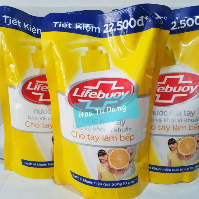 Nước rửa tay Lifebuoy Cho tay làm bếp túi 450g | BigBuy360 - bigbuy360.vn