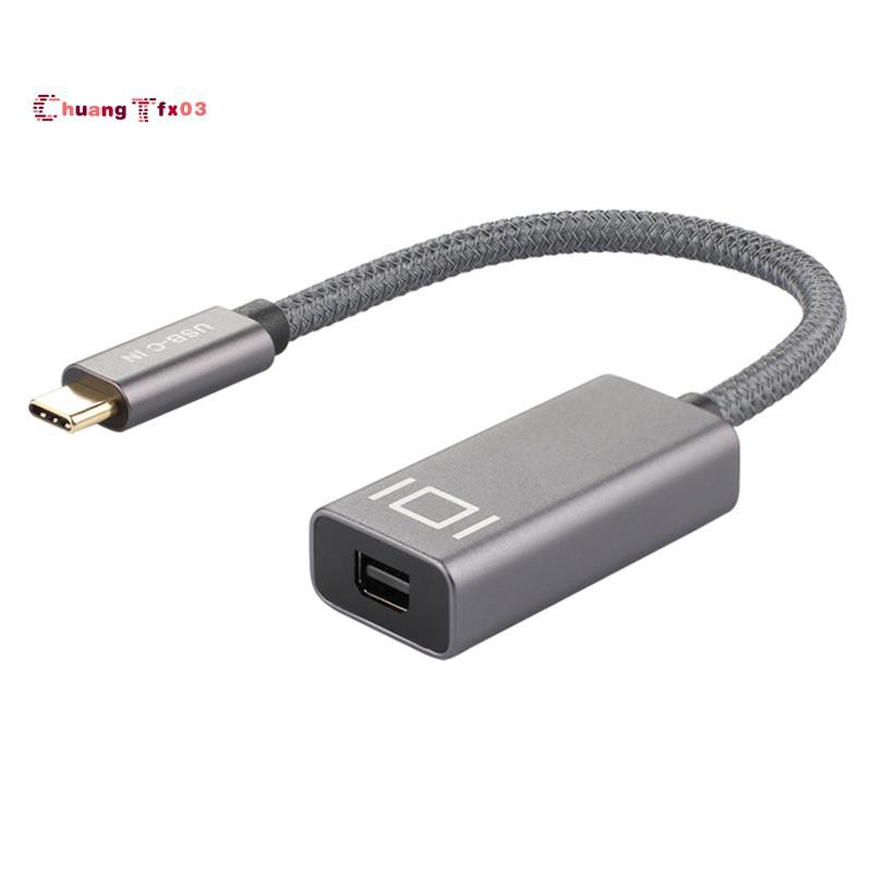 Cáp Chuyển Đổi Usb C Sang Mini Displayport (4K 60hz) 3 Cổng Hỗ Trợ 4k Cho Macbook Pro 2017 / 2016 / Pro